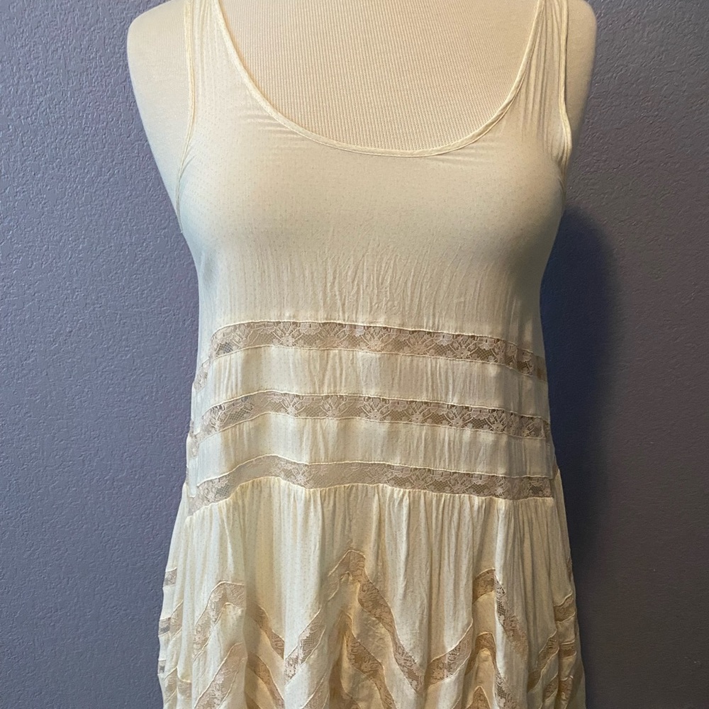 Free People Slip Voile Trapeze: Size XS